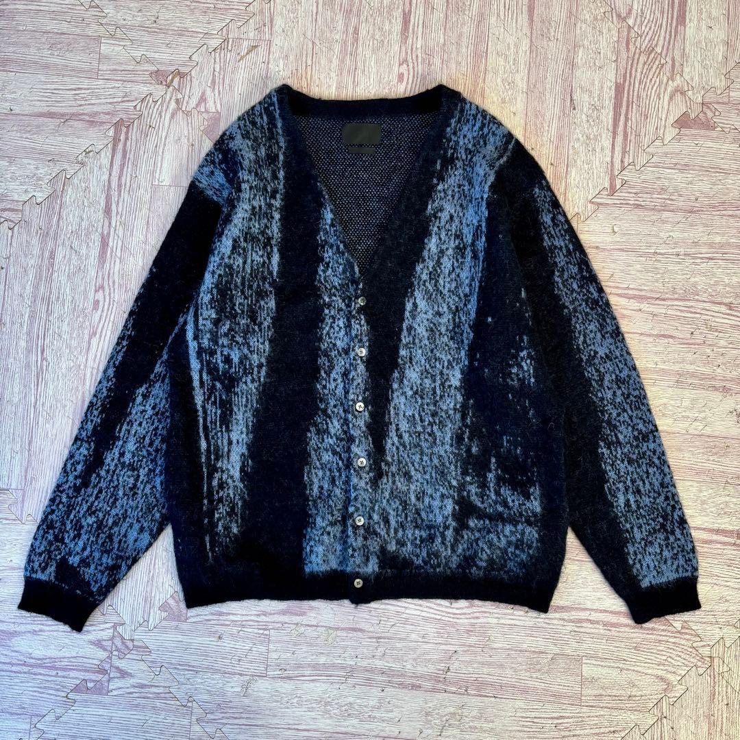 【美品】YOKE ジャガードモヘヤカーディガン