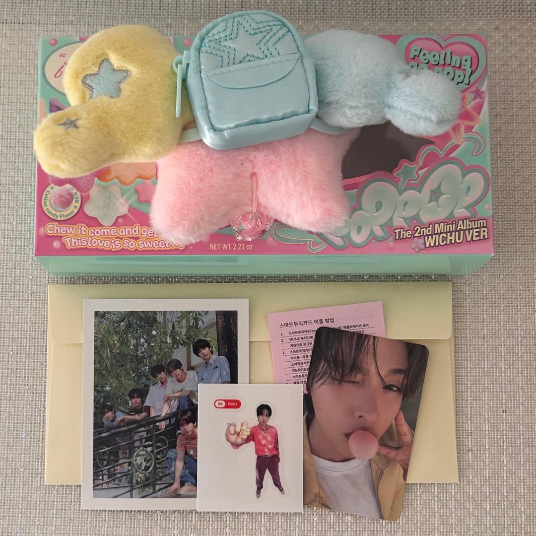 ⚠️本日出品処分⚠️ nct wish wichu トレカ ウィチュ ポプチュ リク