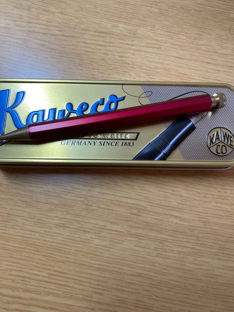 激安Kaweco シャープペンシル レッド0.5 カヴェコスペシャルプラス0.7