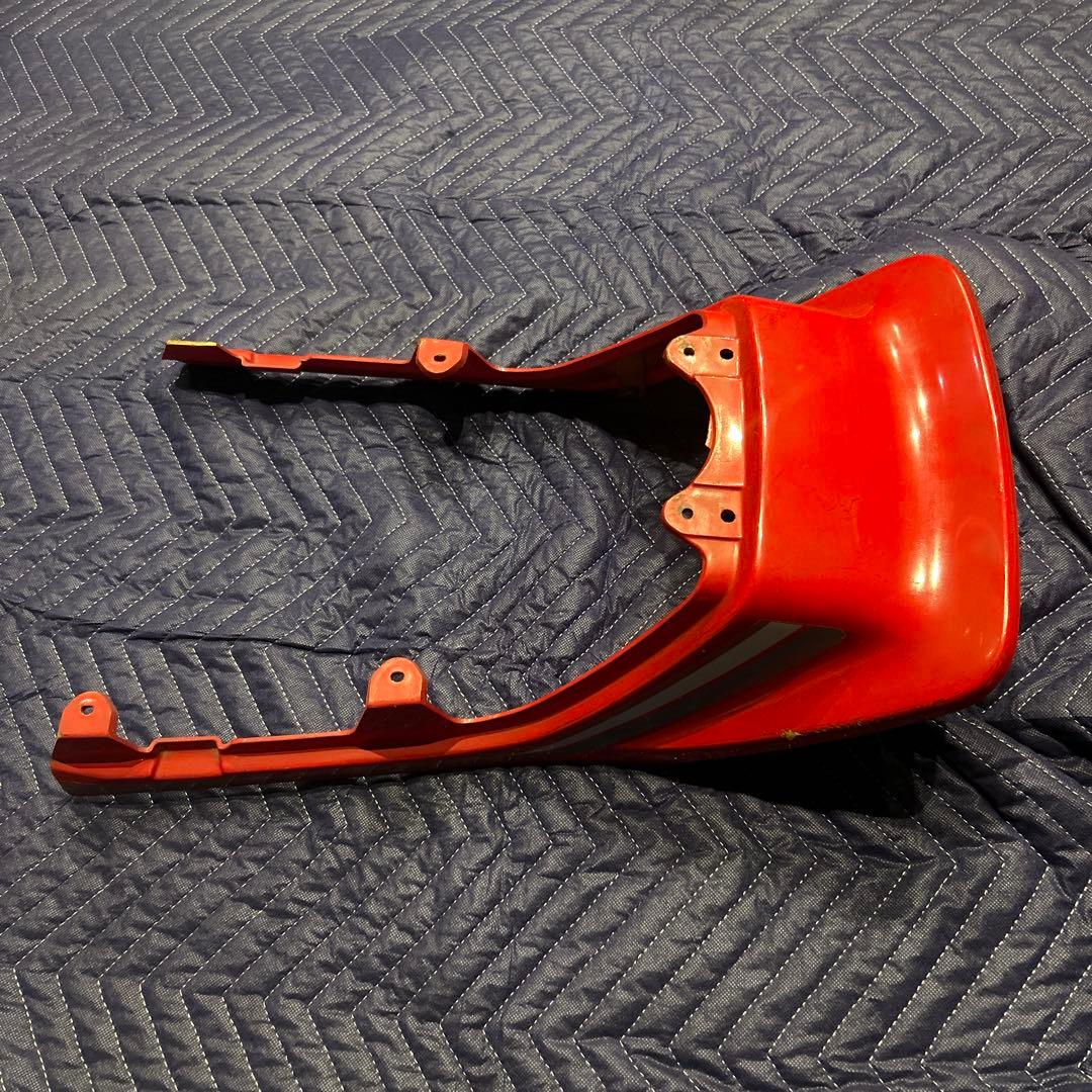 希少　スーパーホーク　バブ　純正テールカウル　モンツァレッド