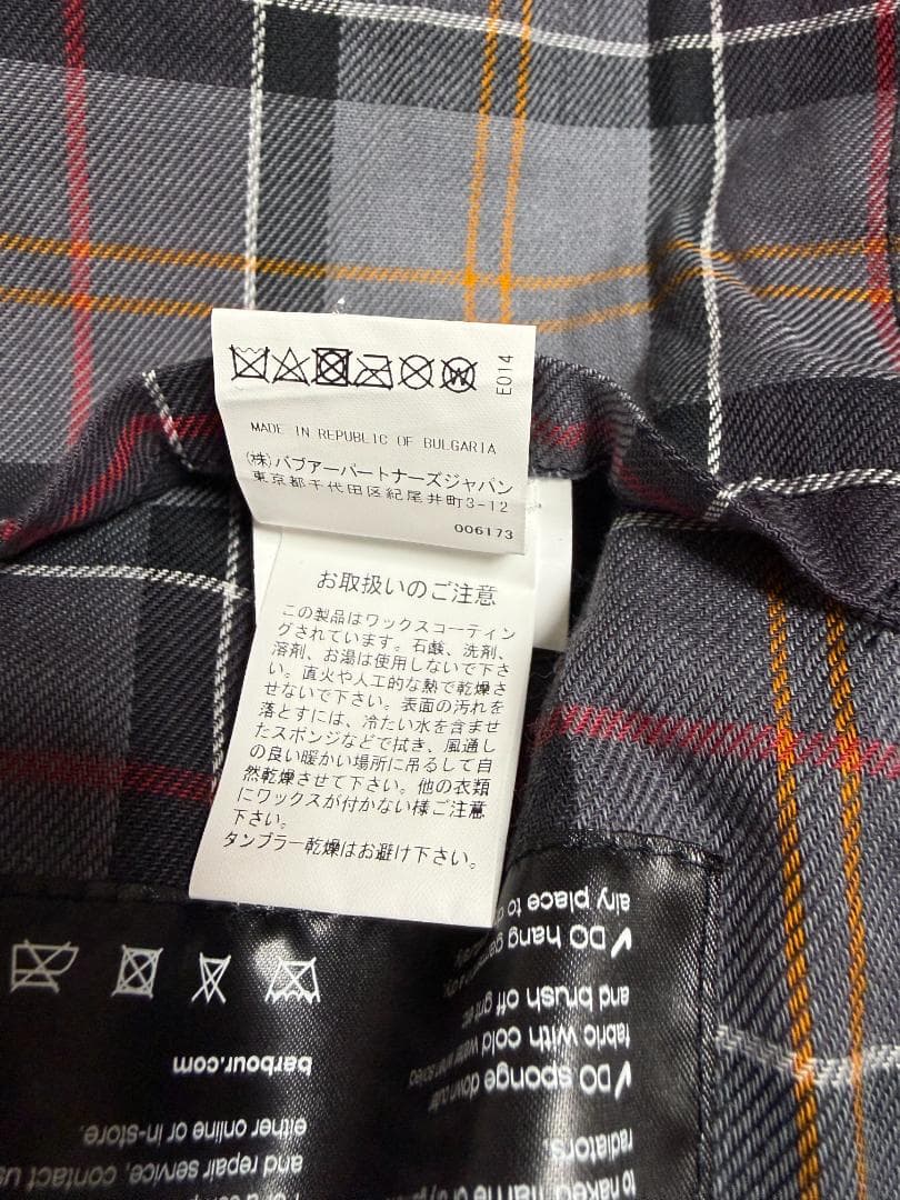 ★未使用★ Barbour SPEY WAX ジャケット バブアー ブラック L