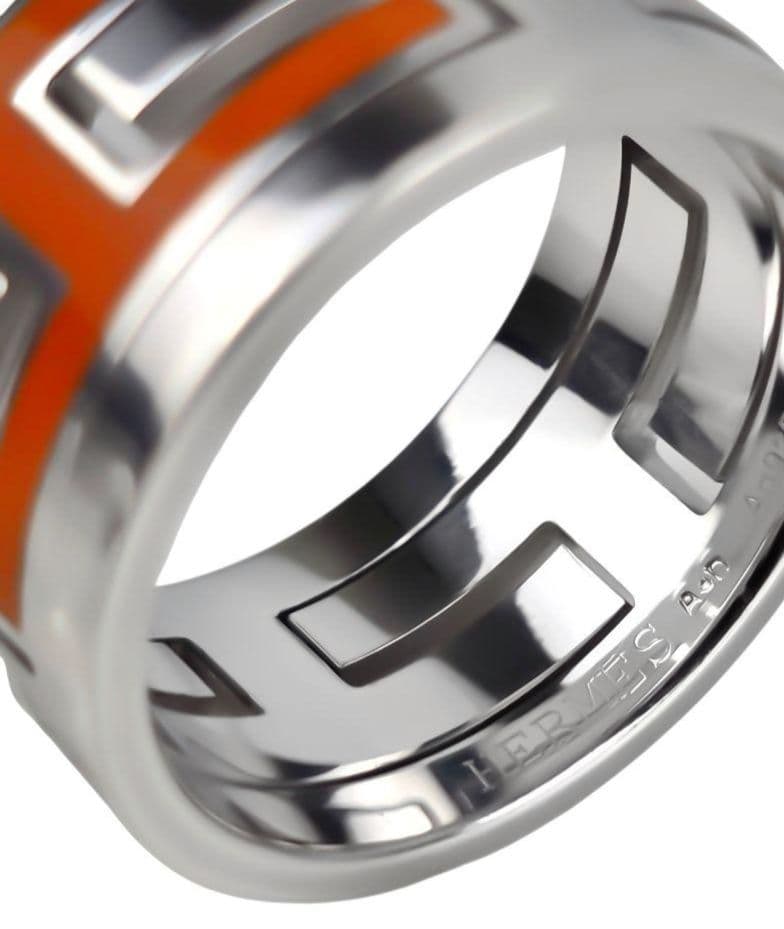 今だけ値下げ! 極美品 エルメス HERMES ムーブアッシュ リング #51