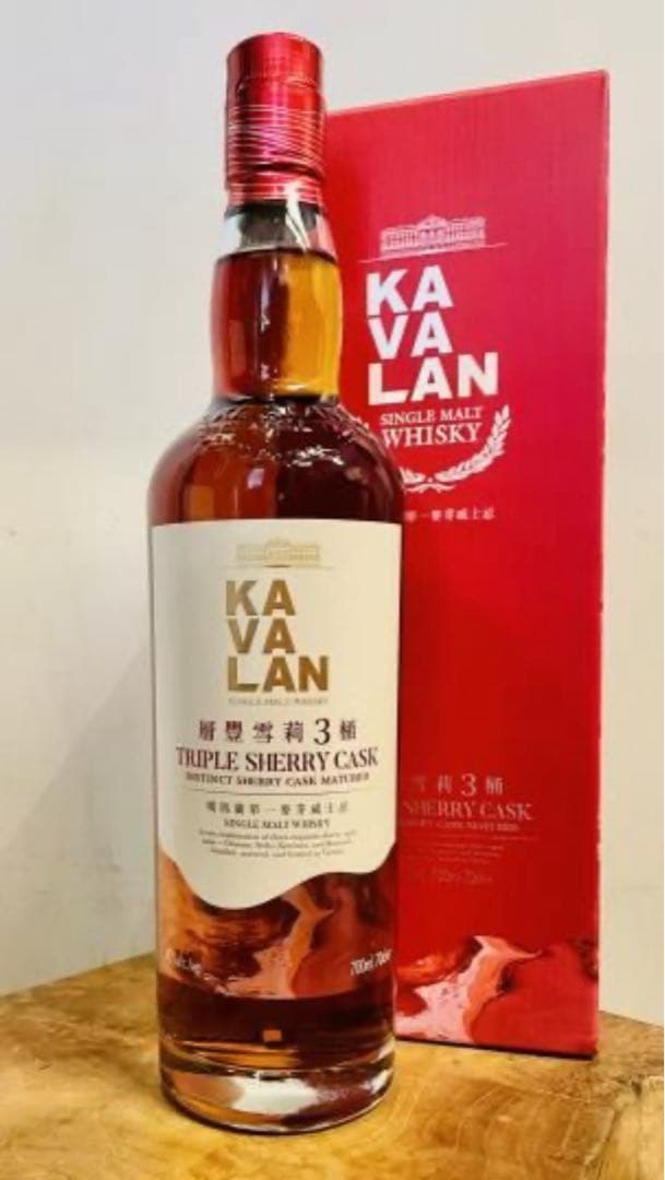 KAVALAN TRIPLE SHERRY CASK 700ml40%未開封品