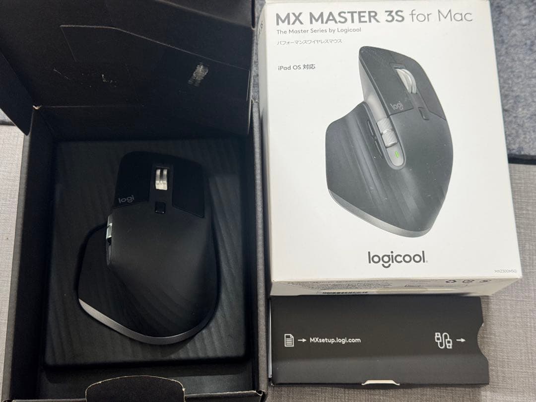 MX MASTER 3S for Mac スペースグレー