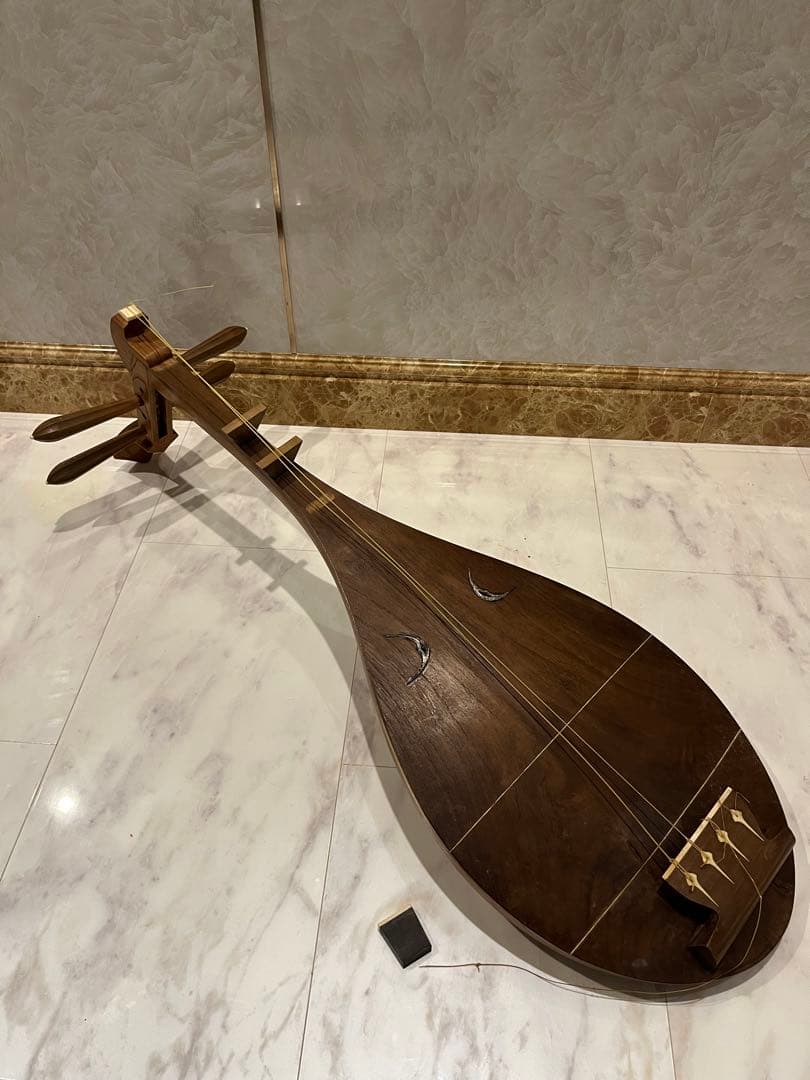 o*s様 日本楽器　薩摩琵琶　さつまびわ　楽器　現状品　レトロ 希少品　月照刻印