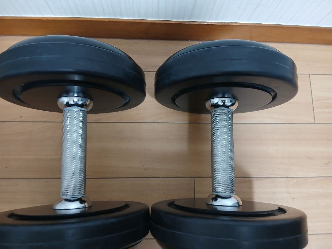 ②IVANKO(イヴァンコ) SDKR ダンベル(ラバー) 14kg x 1個