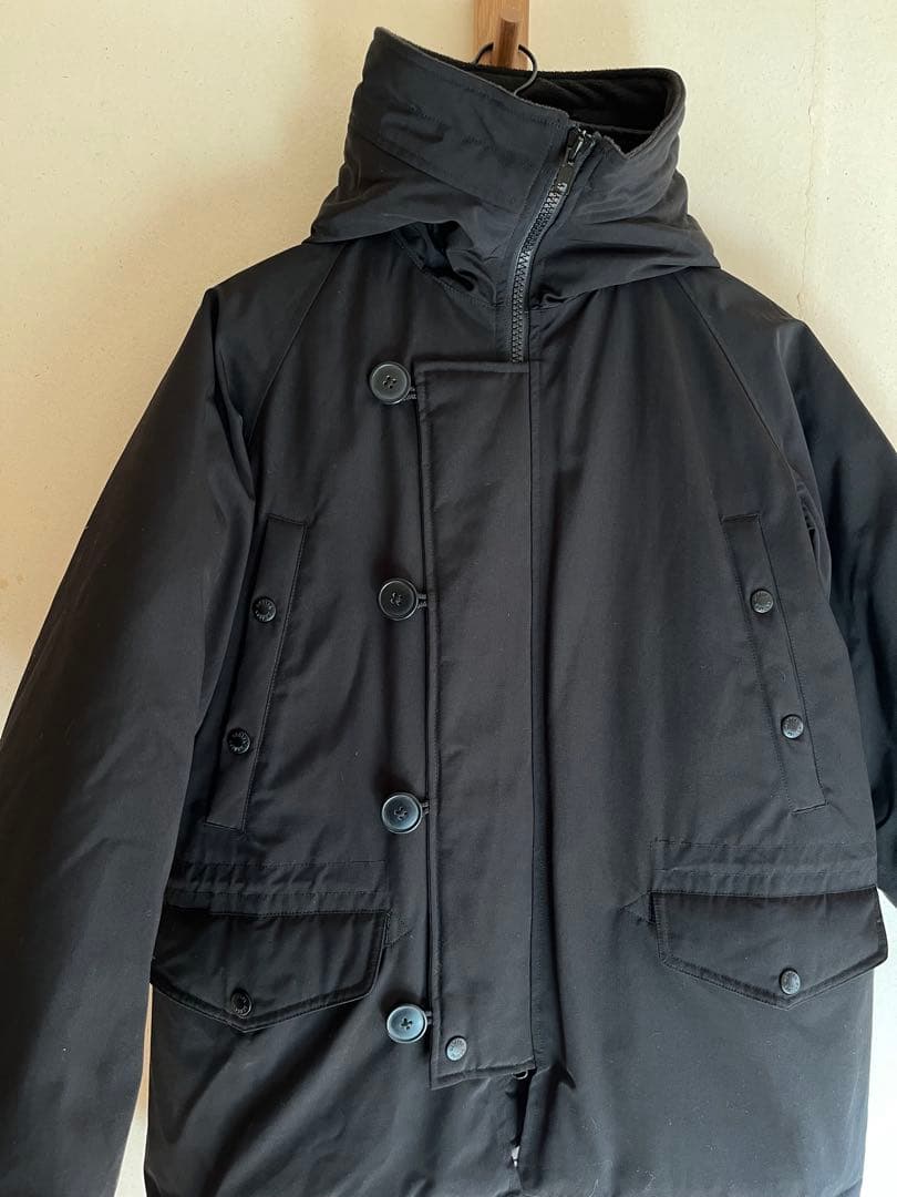 DANTONマウンテンパーカー風　ダウンジャケット Sサイズ黒　美品