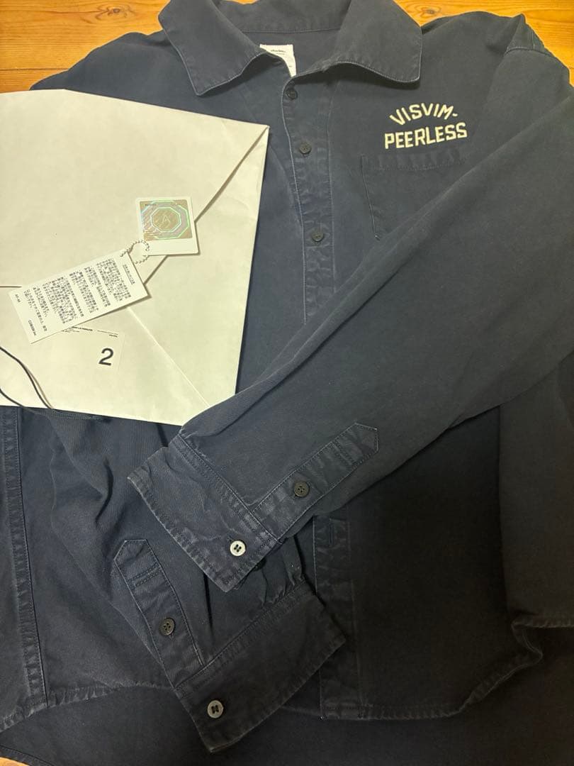 トップス VISVIM PALMER SHIRT L/S 2 012310501108