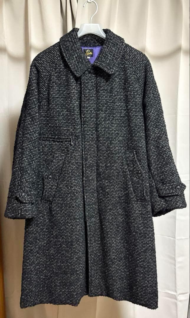 ジャケット・アウター needles Balcollar Coat -W/PE/R/N Tweed