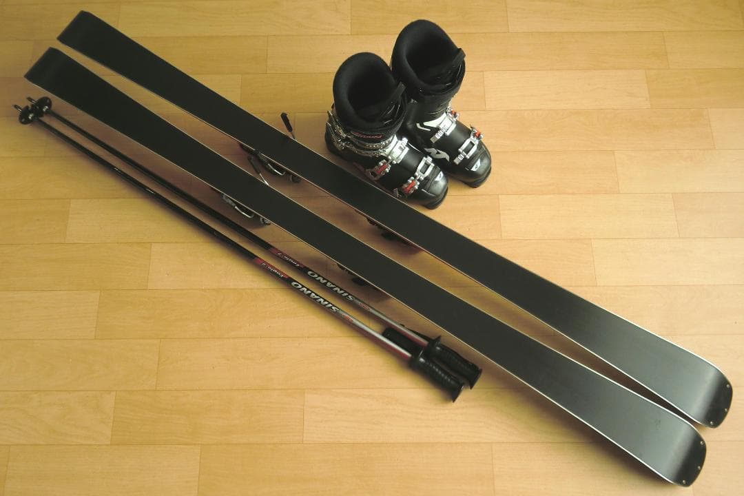 ■■送料無料■ロシニョール■メンズスキーセット■170/28-28.5■メンテ付