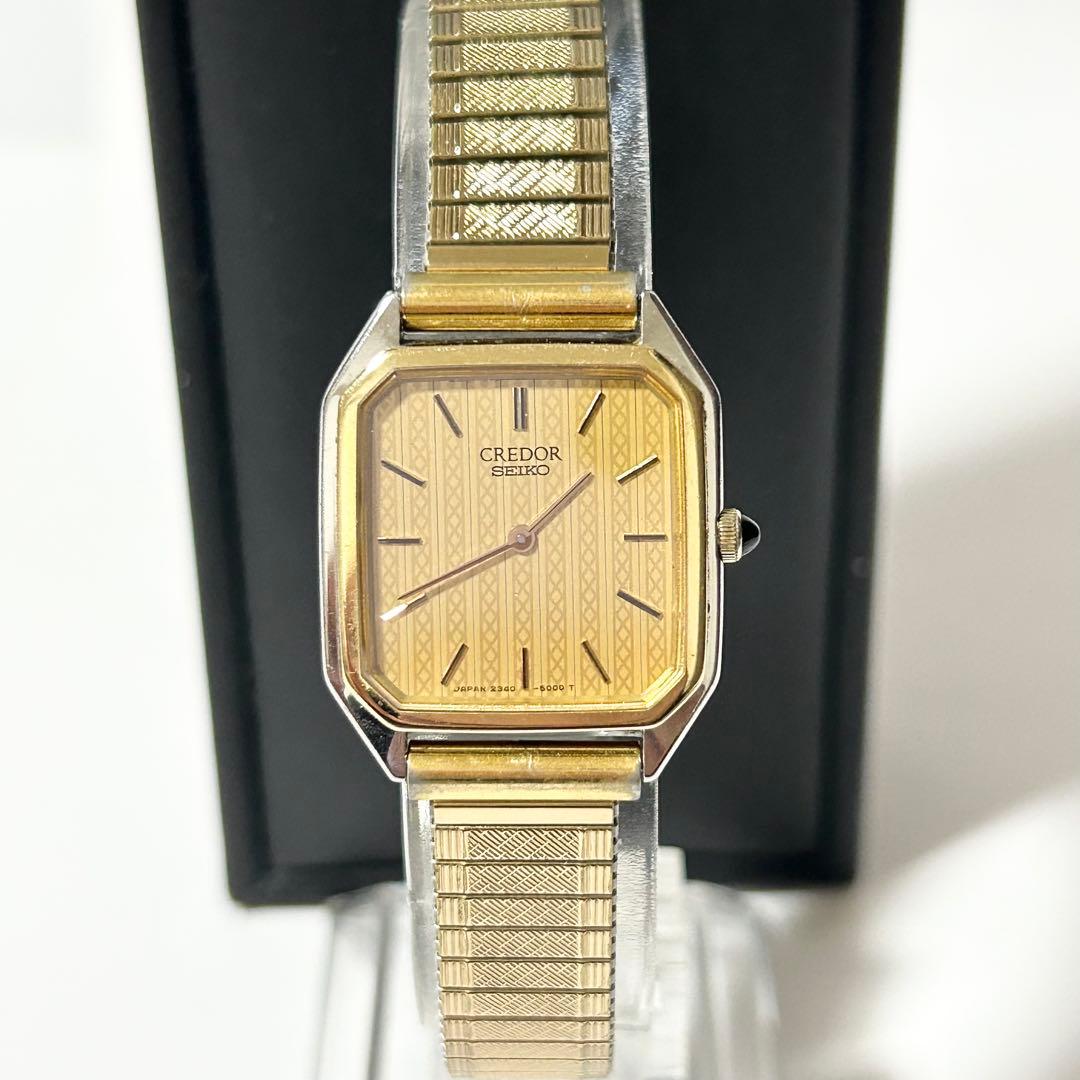 美品 SEIKO セイコー クレドール ヴィンテージ 腕時計 動作確認済み