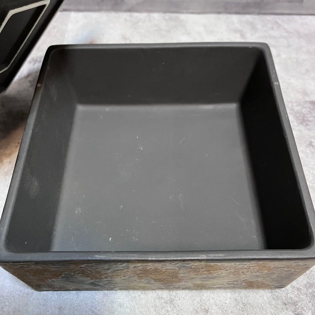 和モダン　スクエアボックス　6個セット