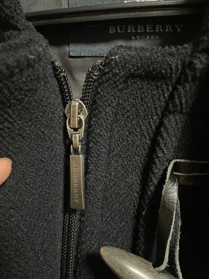 バーバリー　BURBERRY ダッフルコート　40サイズ　ネイビー