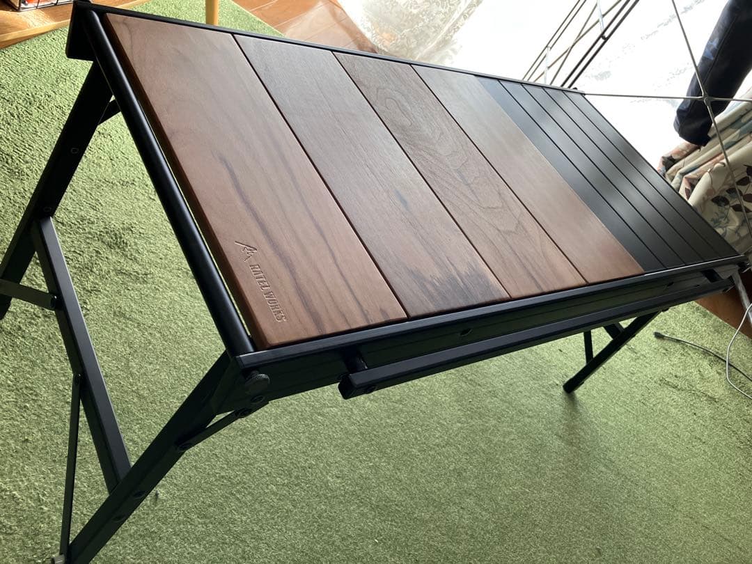 【RATELWORKS】WOOD PANEL TABLE(ウッドパネルテーブル)