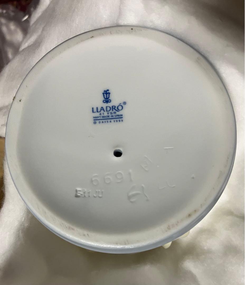 ★VV★ リヤドロ　バレエ　女の子2体　少女　子供　お花のスカート