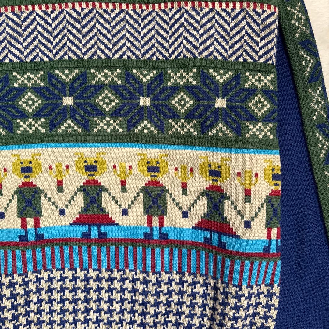 【美品】オレボレブラ OLLEBOREBLA アルベロベロ ジャガードニット