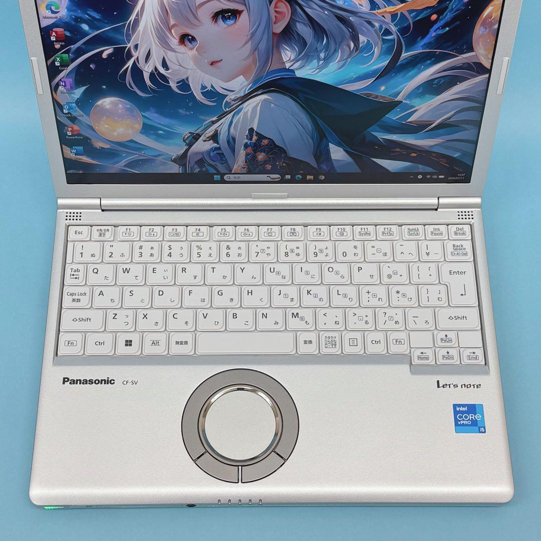 010 美品 レッツノートCF-SV1 i5 第11世代 8GB office