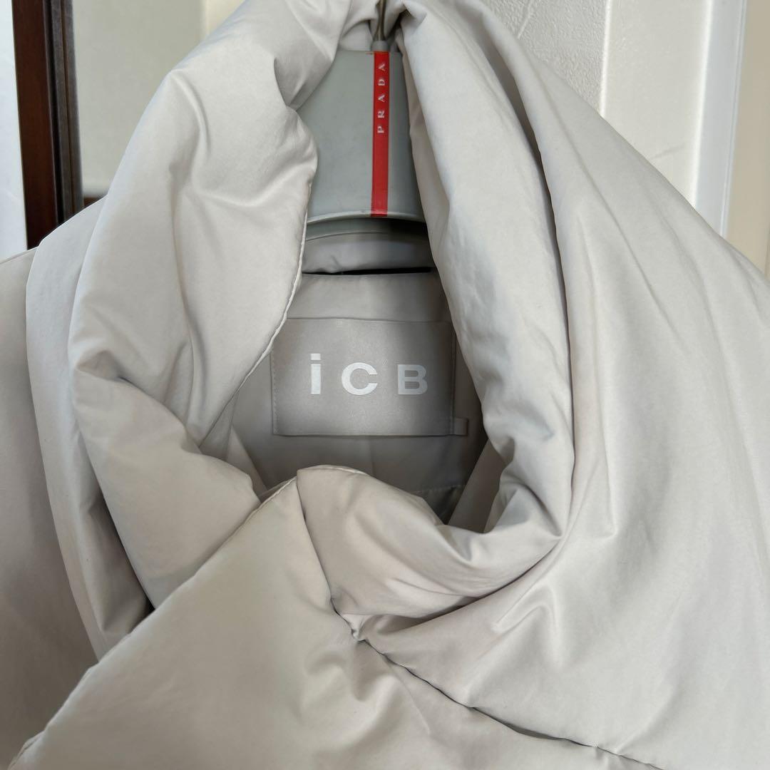 最終価格です！iCB ホワイト ジャケット マフラー付き！