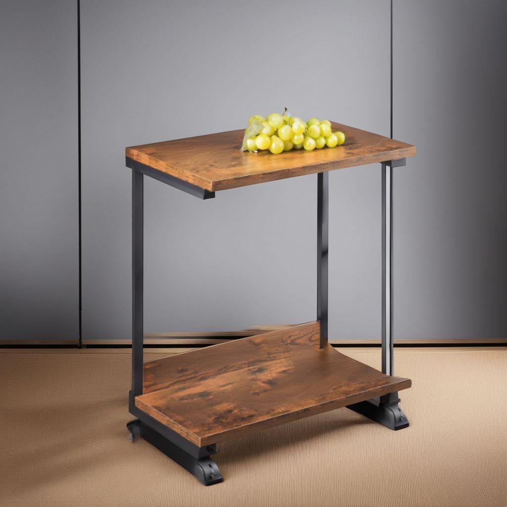 キャスター付き サイドテーブル 機能的 スタイリッシュ