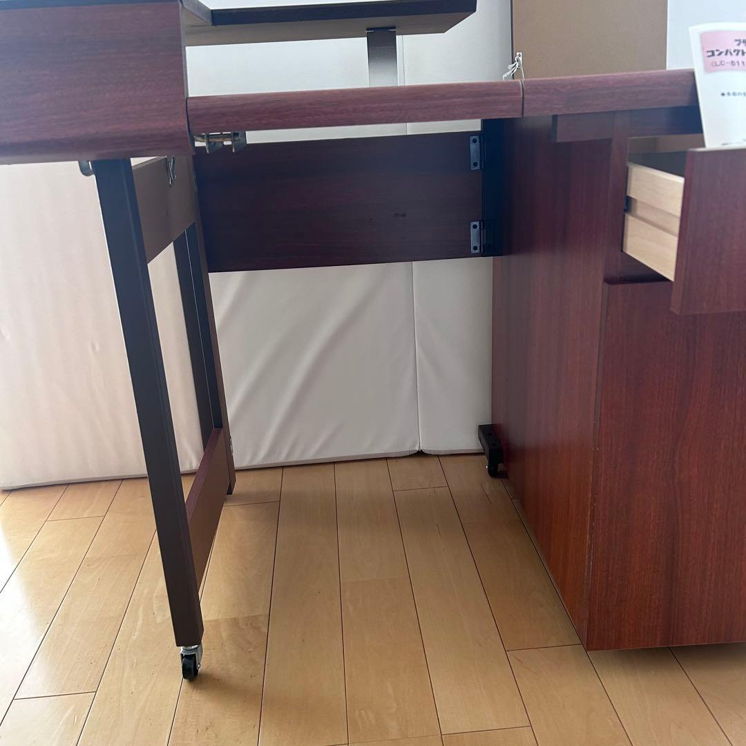 ブラザーミシン　LC-511型　未使用　ミシン台　コンパクトキャビネット　希少