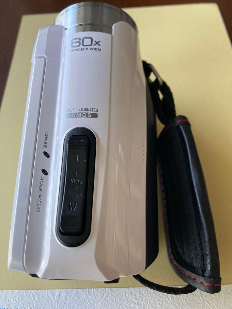 JVC フルHD ビデオカメラ 60倍ズーム 防水　専用ケース付き