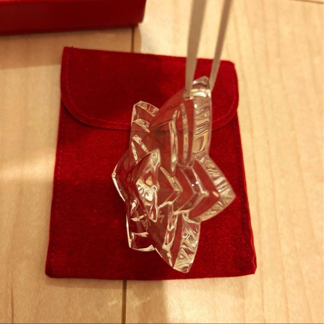 新品未使用 Baccarat クリスタルornament 2018