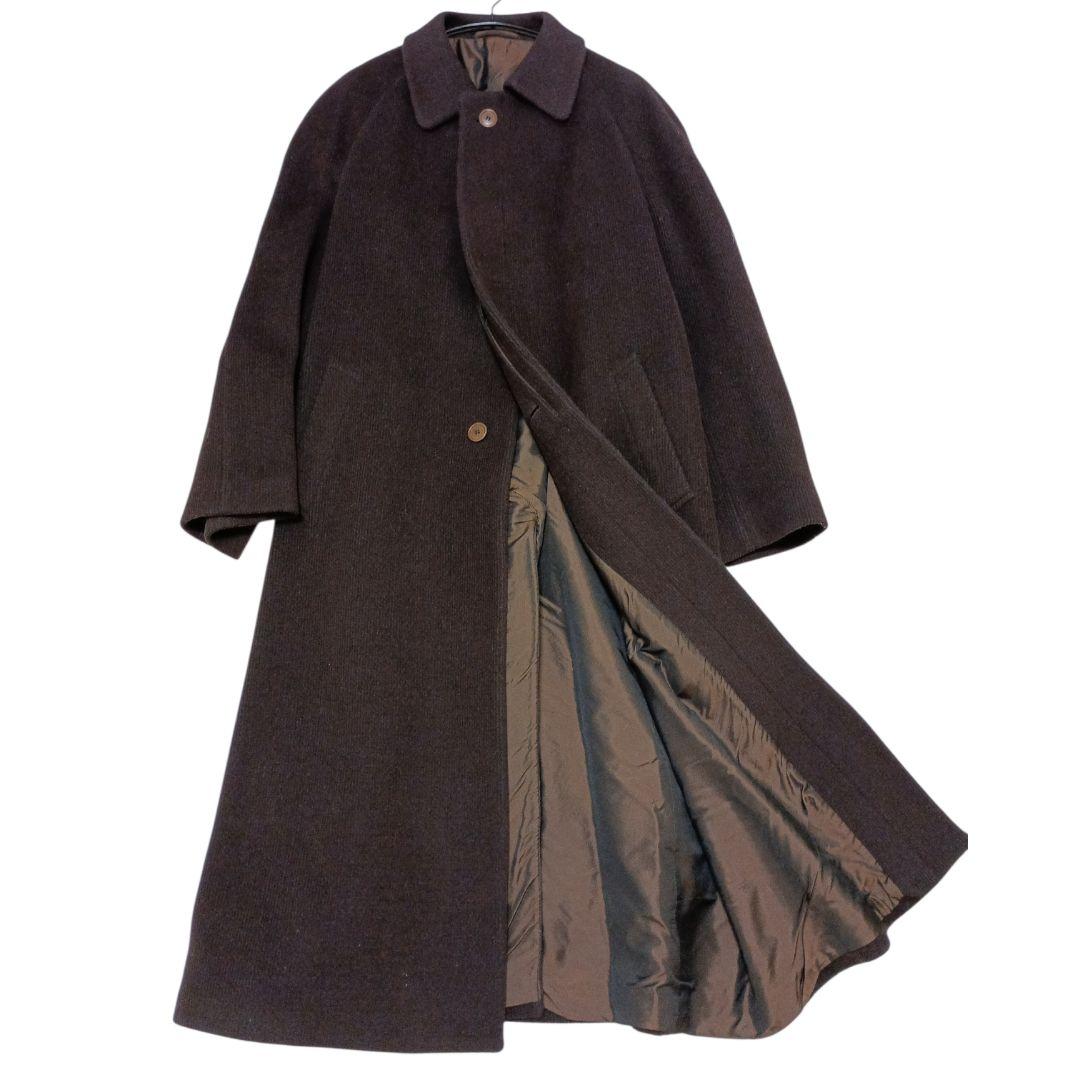 ロメオジリ LOMEO GIGLI マキシ丈ロングコートウール100%