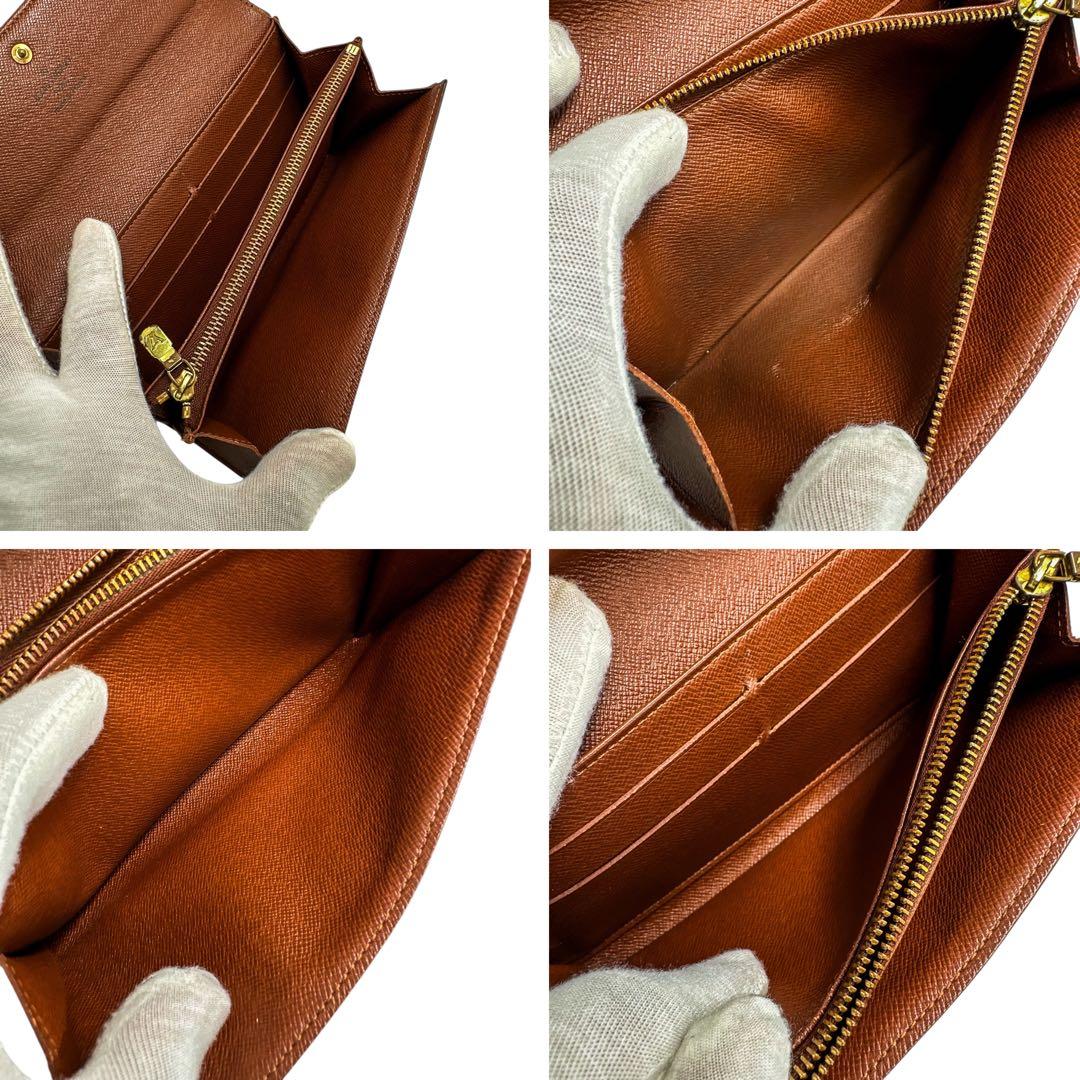 【美品】ルイヴィトン ポルトフォイユサラ 長財布 モノグラム TH0015