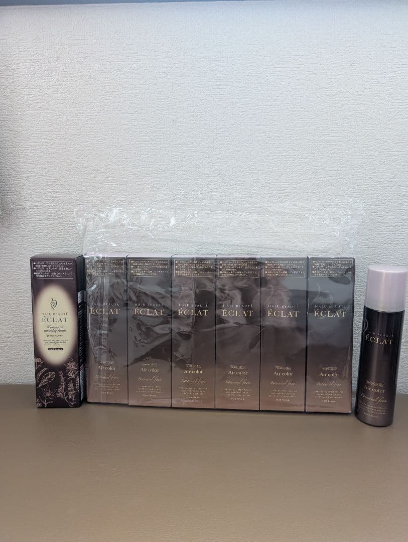 ヘアボーテエクラ ボタニカル エアカラーフォーム150g 　7本