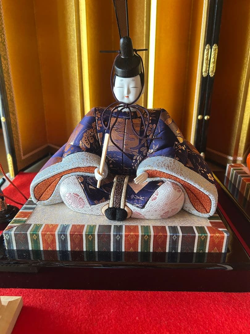 雛飾り　木目込み人形