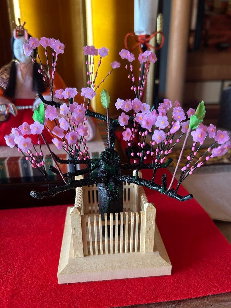 雛飾り　木目込み人形
