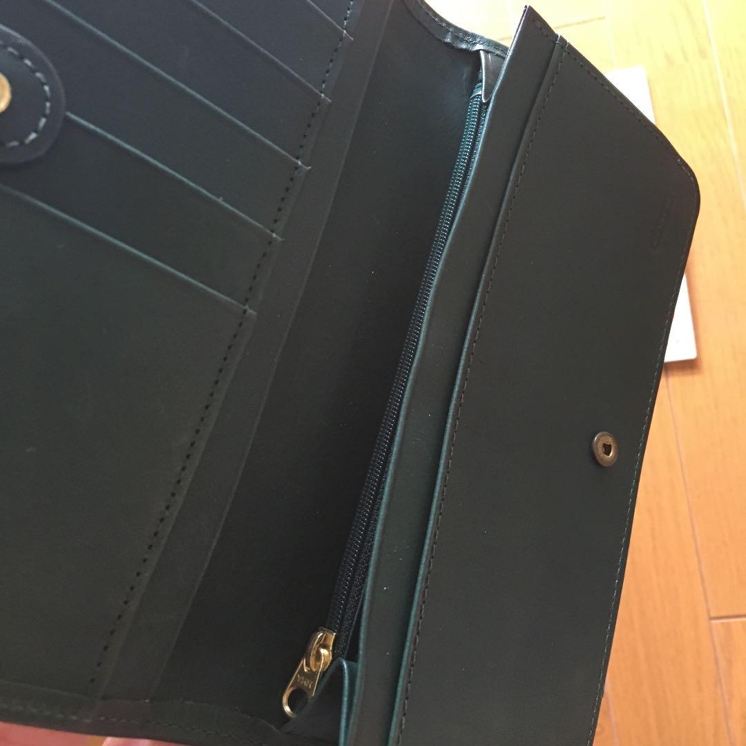 新品！Coach 長財布　グリーン