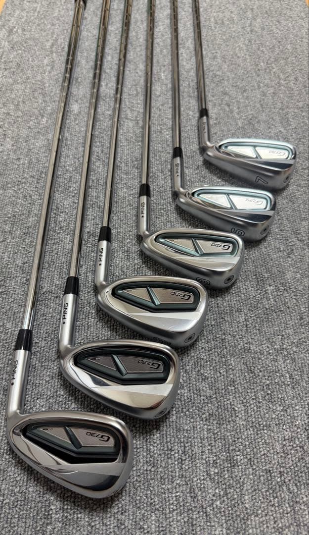 コース未使用PINGG730 6-U 6本ハドラス済 希少750GHneo S