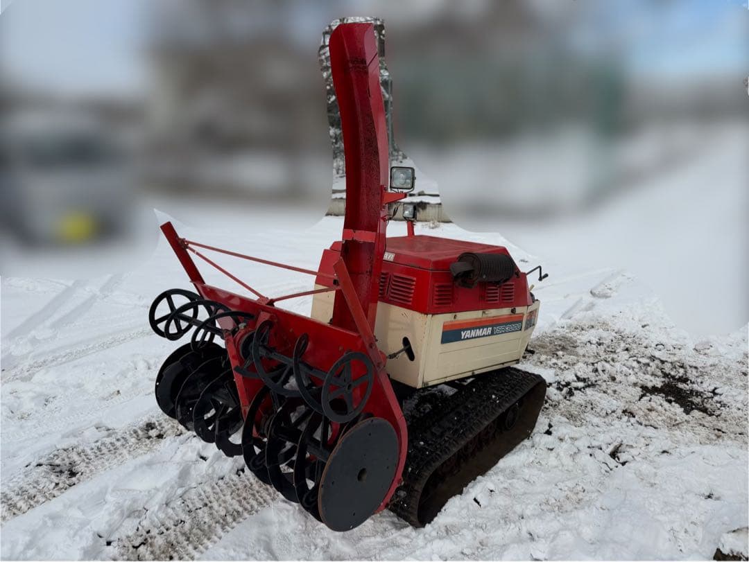 【使用時間少！】30馬力　ヤンマー　ディーゼル　除雪機