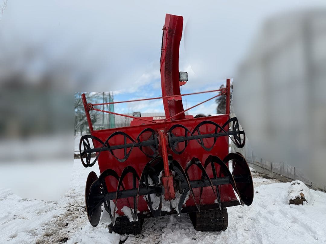 【使用時間少！】30馬力　ヤンマー　ディーゼル　除雪機