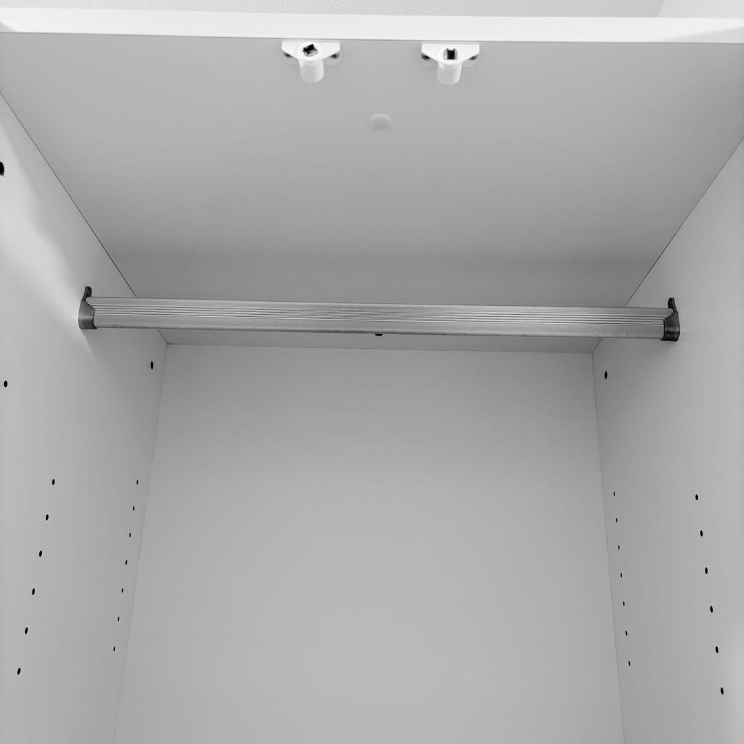 値下げ♩ ニトリ ポルテ 60 エナメル塗装 光沢 傷に強い ワードローブ