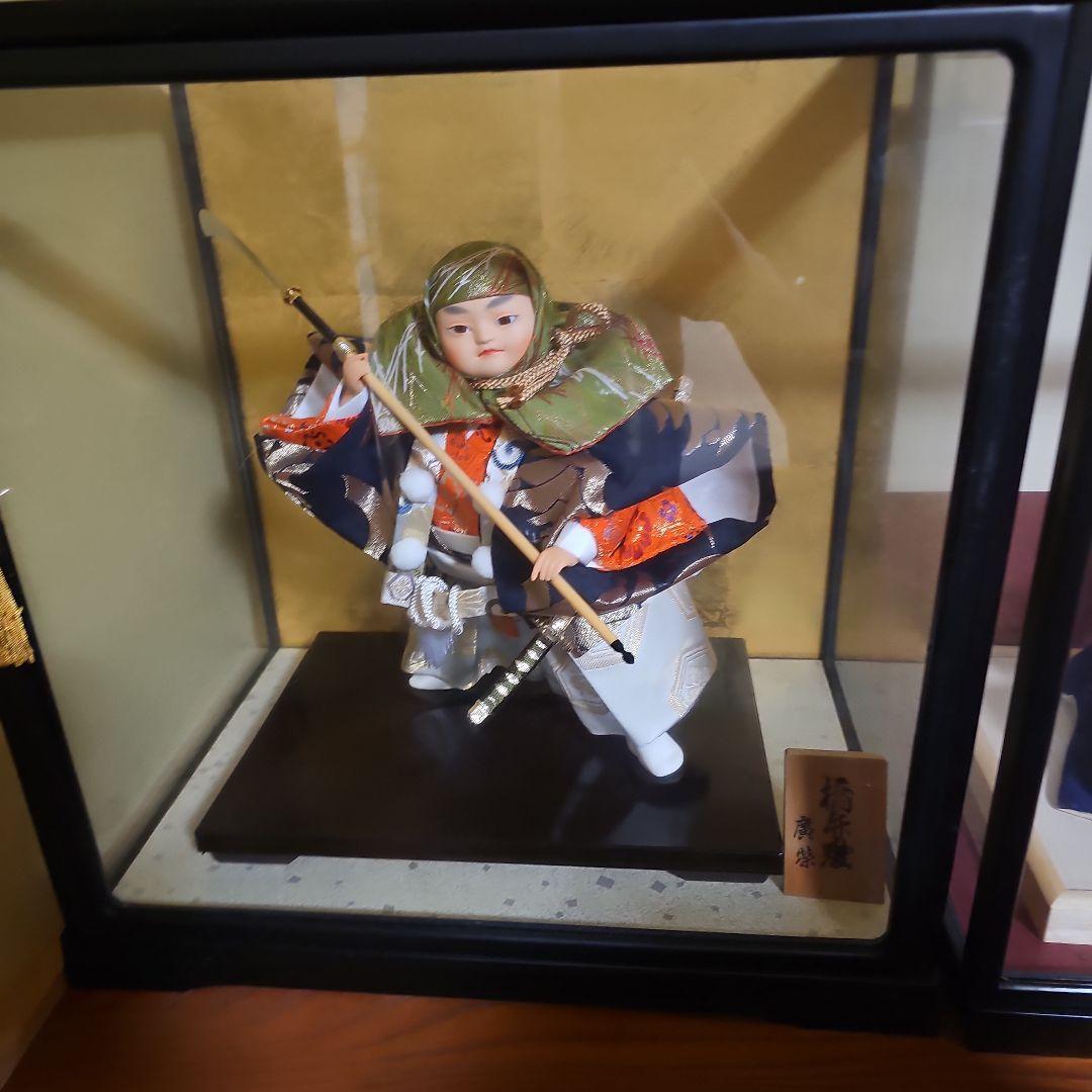 五月人形 武士風 陶器製　廣榮作