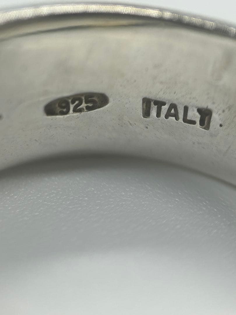 ティファニー TIFFANY サークルリング 9号 YG コンビヴィンテージ