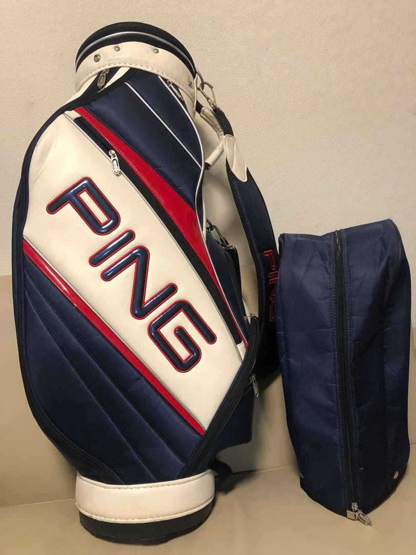 【送料込み】希少　ピン　PING キャディバッグ　メンズ　レディース