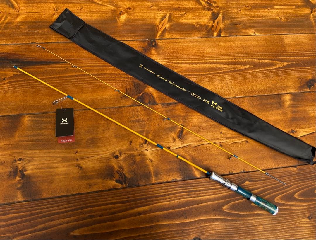 新品未使用　トラウトロッド　スピニングロッド　56UL スタビライズドウッド