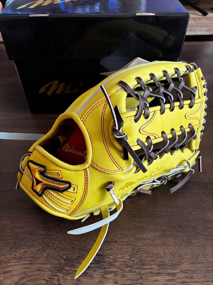 ミズノプロ 硬式オーダー 外野手 HAGA JAPAN