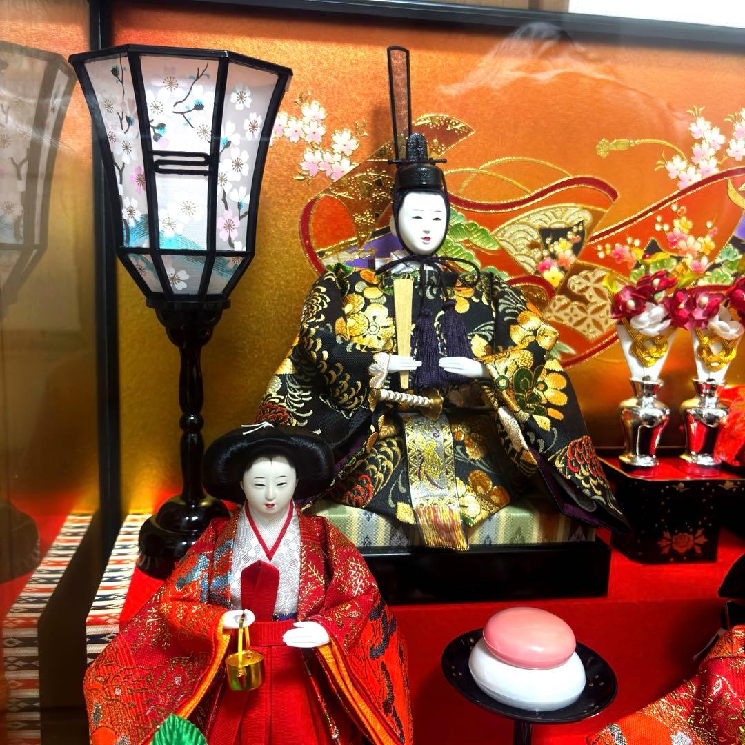 値下げ‼️東京久月　ひな祭り ひな人形　オルゴール付き