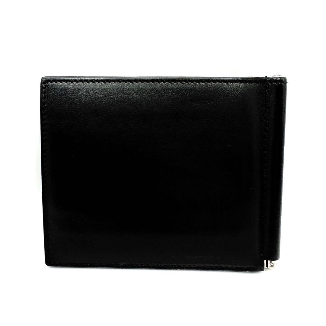 【極美品】GIVENCHY 財布　マネークリップ　ブラック　二つ折り　ミニ財布