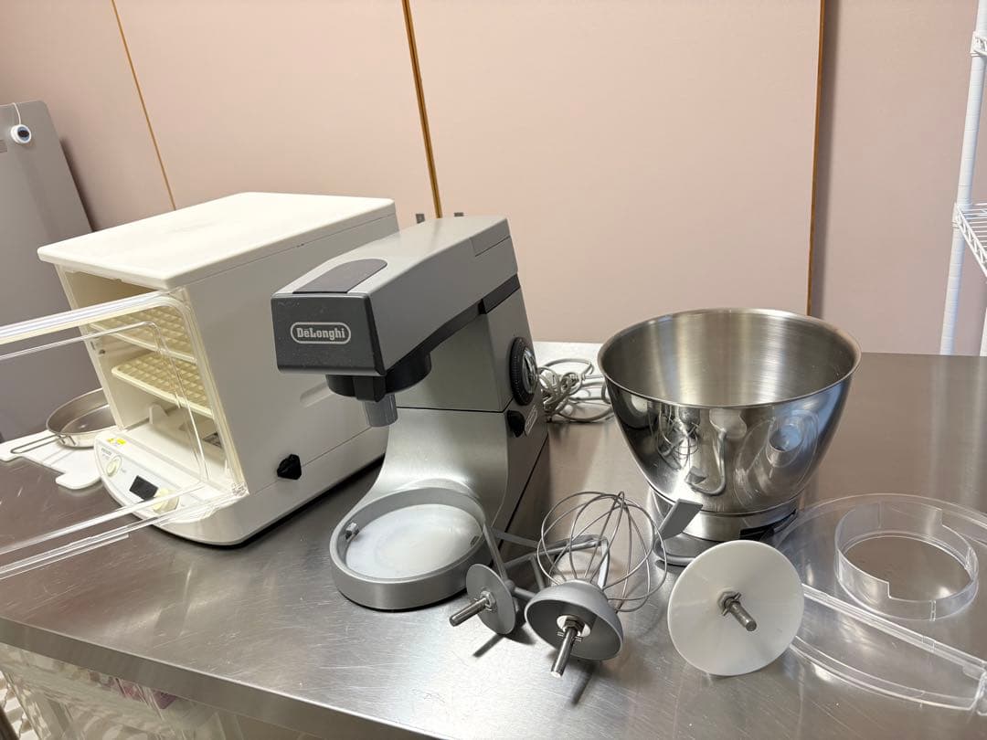 日本ニーダ発酵機、デロンギキッチンマシンシェフクラシック　2台セット