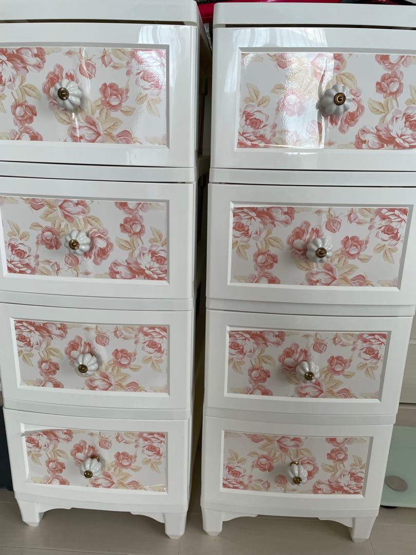 リルデココ ドレスチェンジチェスト 4段 セット