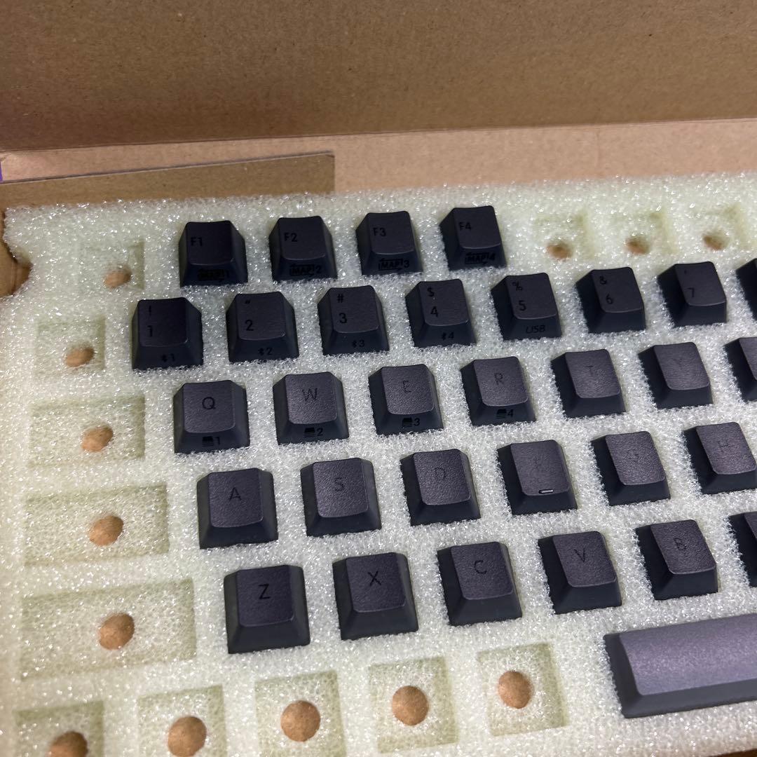 REALFORCE C1HJ13 ブラック&キーキャップセット