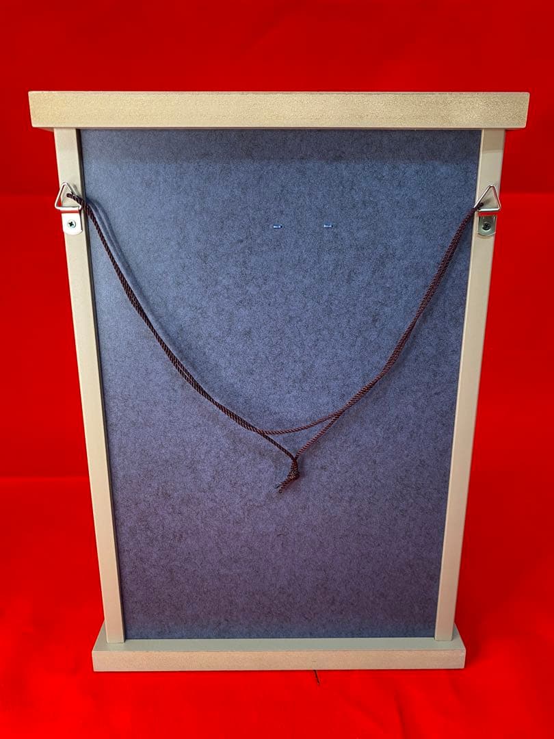 東京久月　かんざし付つまみ細工羽子板・壁掛け・間口約２４×奥行約１１×高約３３㎝