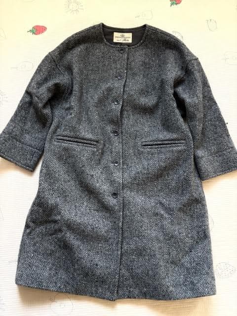 nest Robe ブリティッシュ ノーカラーコート