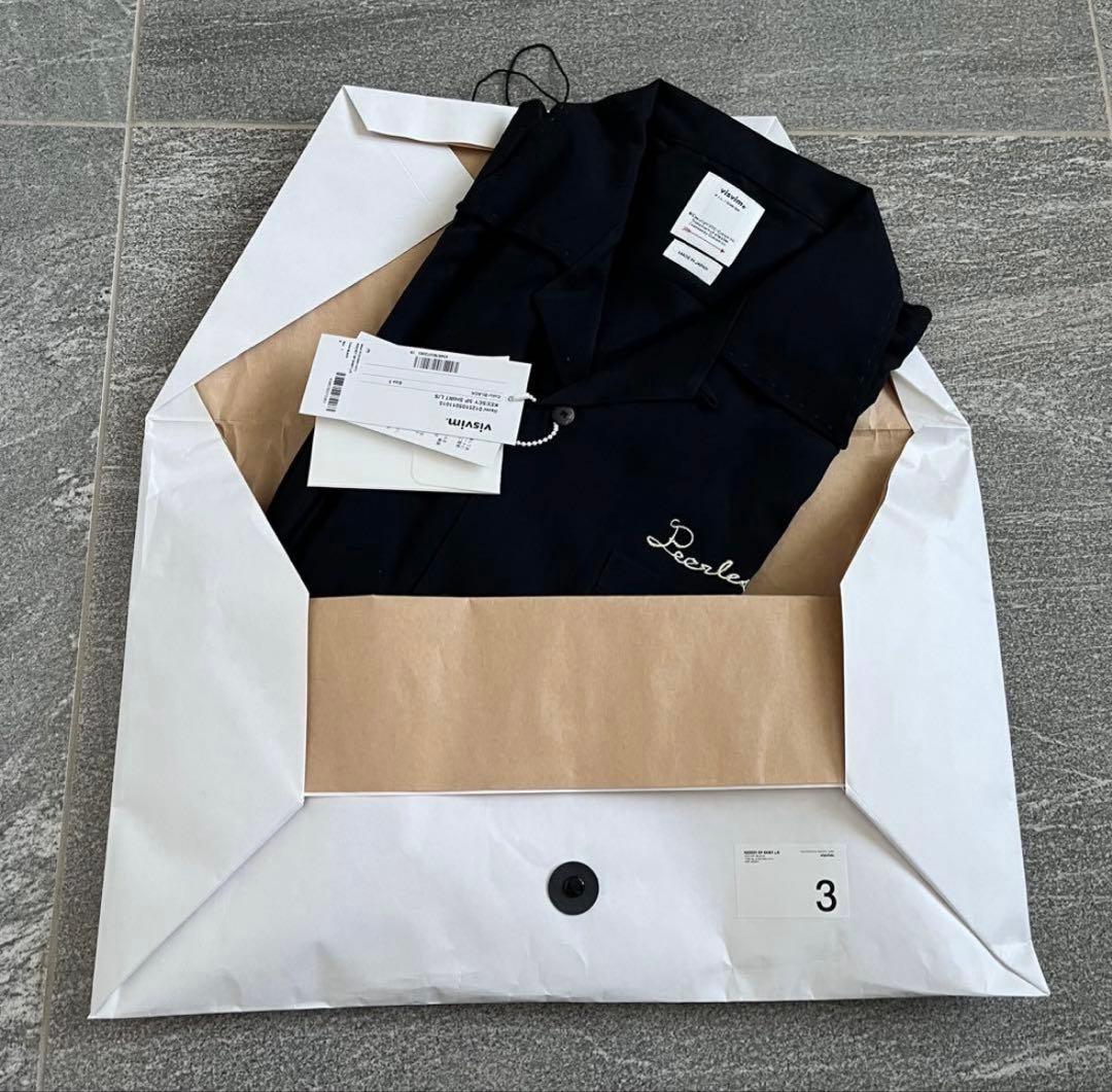 トップス visvim KEESEY SP SHIRT L/S black