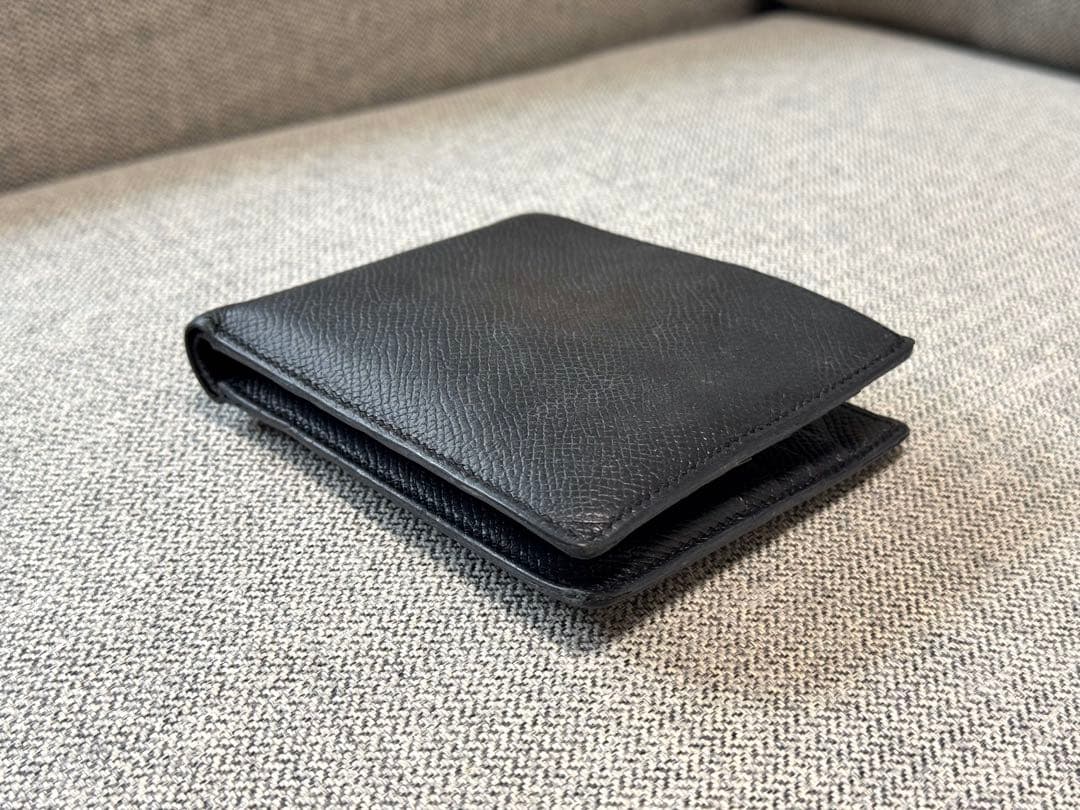 HERMES エルメス コペルニクス MC2 ⼆つ折り財布 ブラック